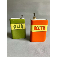 Vintage Italiaans olie en azijnstel